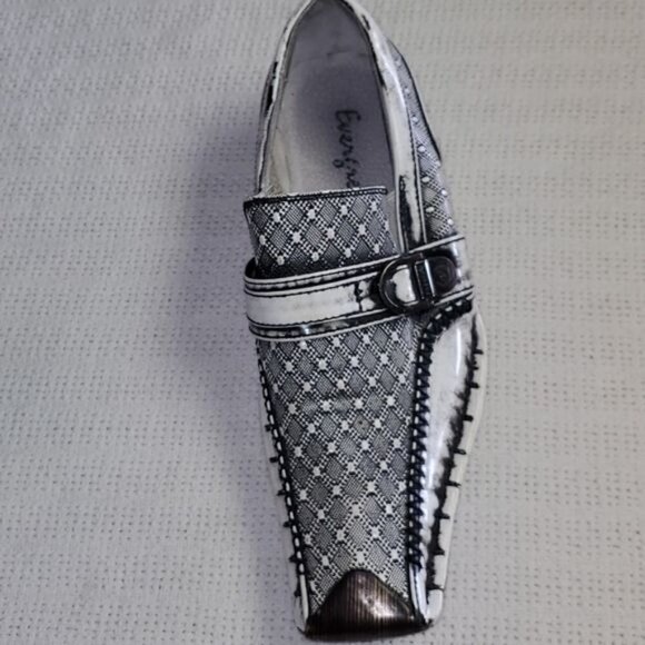 Evergreen Vintage Steampunk Halloween Costume Alligator Square Toe Sz 7‎ … - Picture 10 of 11